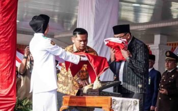 Upacara HUT Ke-81 RI Digelar Sederhana, Bupati Ajak Masyarakat Terus Berbuat untuk Bangsa