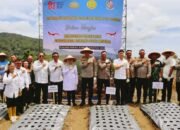 Polri Dukung Swasembada Pangan, Polresta Deli Serdang Turut Laksanakan Penanaman Bawang Putih Serentak Di 17 Provinsi