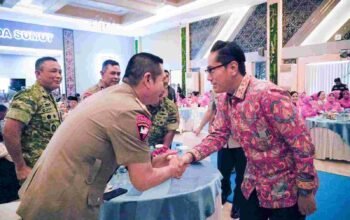 Rico Waas Hadiri Kenal Pamit Wakapolda Sumut, Koordinasi dan Sinergi Harus Terus Terjaga
