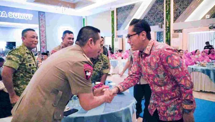 Rico Waas Hadiri Kenal Pamit Wakapolda Sumut, Koordinasi dan Sinergi Harus Terus Terjaga