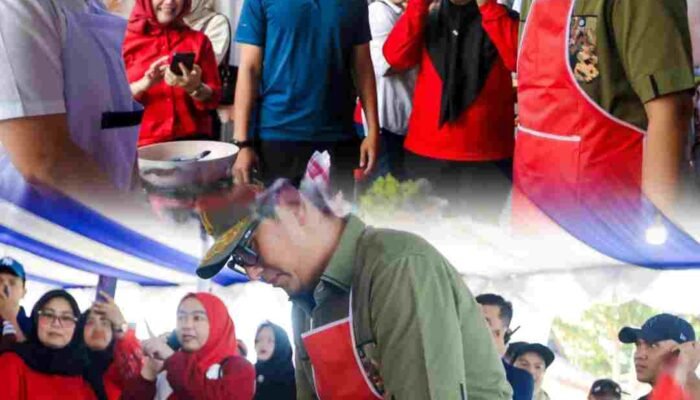 Semarak Korpri Gebyar Kemerdekaan RI Makin Meriah, Rico Waas dan Zakiyuddin Harahap Ikut Lomba Memasak Nasi Goreng