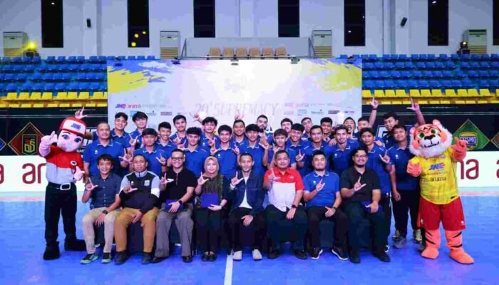 Siap Hadapi Musim Baru, JNE Kembali Mendukung Tim Cosmo JNE FC di Liga Futsal Profesional 2026/2027