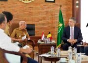 Wagub Surya Tawarkan Potensi Investasi Sumut kepada Duta Besar Belgia