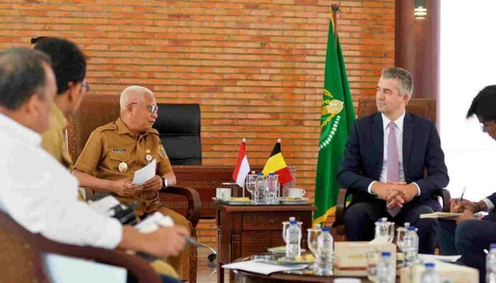 Wagub Surya Tawarkan Potensi Investasi Sumut kepada Duta Besar Belgia