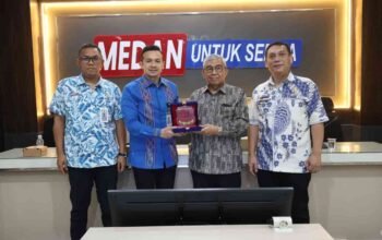 Komisi Informasi Provsu Visitasi Bapenda Kota Medan, Perkuat Keterbukaan Informasi Publik