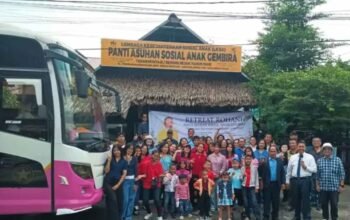 Hadirkan Senyum dan Sukacita, Maruli Siahaan Berangkatkan 46 Anak Panti Asuhan Wisata Rohani ke Hill Park Sibolangit