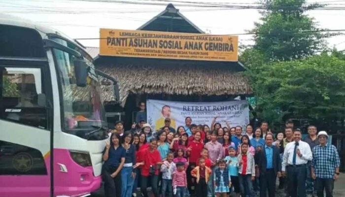Hadirkan Senyum dan Sukacita, Maruli Siahaan Berangkatkan 46 Anak Panti Asuhan Wisata Rohani ke Hill Park Sibolangit