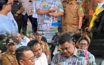 Bobby Nasution Tinjau Titik Banjir Letda Sujono, Penanganan Langsung Dipercepat