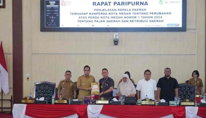 Optimalkan Pendapatan Daerah, Wali Kota Medan Sampaikan Penjelasan Revisi Perda Pajak dan Retribusi ke DPRD