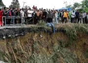 Gubernur Bobby Pastikan Jalan Longsor Pamah Semelir Diperbaiki Oktober