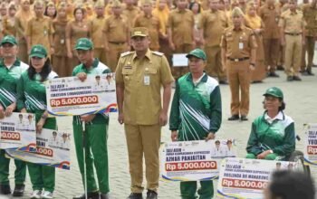 Haornas ke-43, Bobby Nasution Berikan Tali Asih untuk Atlet Legendaris Sumut