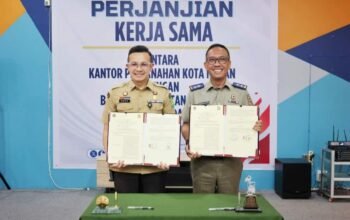 Bapenda dan Kantah Kota Medan Teken PKS Integrasi Data, Cetak Sejarah Sebagai Kota Pertama di Sumatra