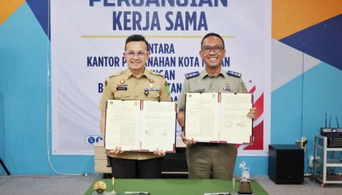 Bapenda dan Kantah Kota Medan Teken PKS Integrasi Data, Cetak Sejarah Sebagai Kota Pertama di Sumatra