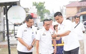 Sidak di Medan Helvetia, Wakil Wali Kota Medan Soroti Drainase Tersumbat dan Tak Terhubung