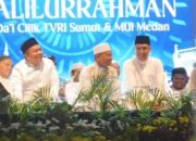 Ribuan Warga Padati Taman Stadion Teladan Peringati Maulid Nabi, Rico Waas Ajak Bangun Medan Bersama