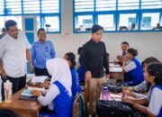 Gubernur Bobby Dampingi Wapres Gibran Tinjau Progres Rehabilitasi dan Rekonstruksi SMAN 1 Barus