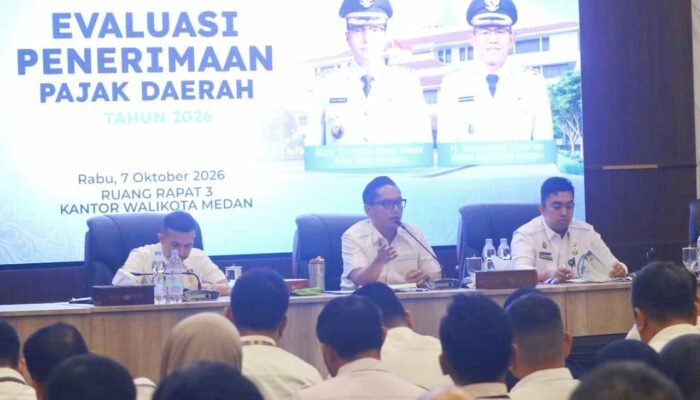 Evaluasi PAD 2026, Wali Kota Medan Minta Bapenda Kerja Tepat Sasaran dan Punya Target Jelas
