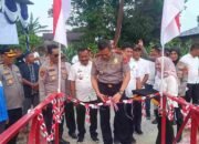 Kapolresta Deli Serdang Resmikan Jembatan Merah Putih, Perkuat Akses dan Mobilitas Warga Desa Pardamean dan Wonosari