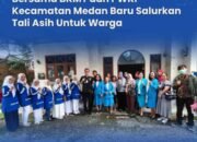 Bersama BKMT dan PWKI, Kecamatan Medan Baru Salurkan Tali Asih Untuk Warga