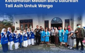 Bersama BKMT dan PWKI, Kecamatan Medan Baru Salurkan Tali Asih Untuk Warga