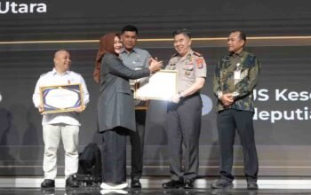 Kapolda Sumut Raih Penghargaan Achievement Person, Polda Sumut Predikat Informatif di KI Award 2026