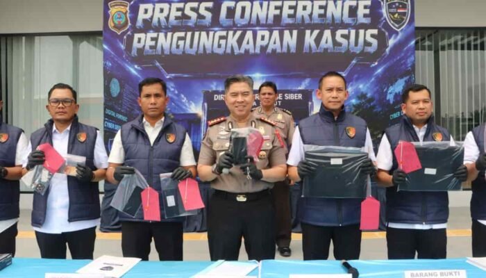 Polda Sumut Ungkap Dugaan Jaringan Judi Online dari Kamboja, 5 Orang Ditangkap