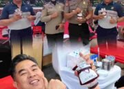 HUT ke-75 Humas Polri, Polda Sumut Tebar Kepedulian Lewat Aksi Donor Darah