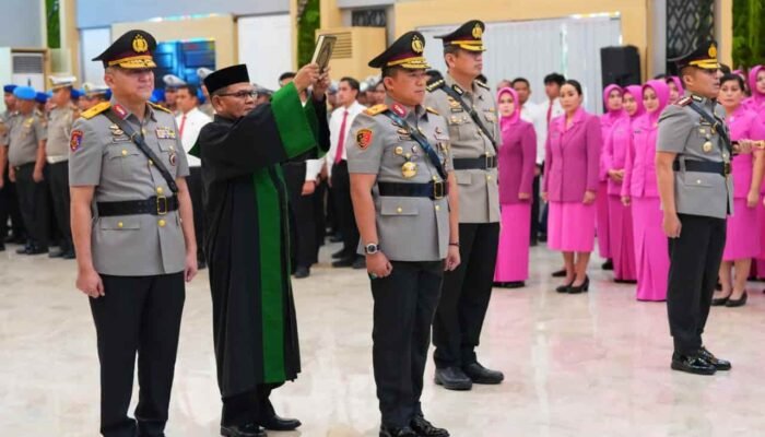 Kapolda Sumut Pimpin Sertijab Wakapolda dan Kapolresta Deli Serdang