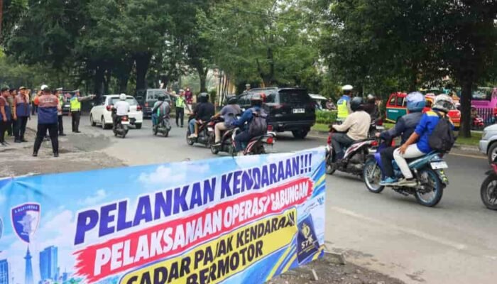 Bapenda Medan Bersama Instansi Terkait Gelar Opsgab Sadar Pajak Kendaraan 2026