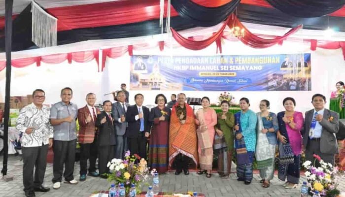 Maruli Siahaan Dukung Pengadaan Lahan dan Pembangunan HKBP Immanuel Sei Semayang, Apresiasi Semangat dan Kebersamaan Seluruh Jemaat