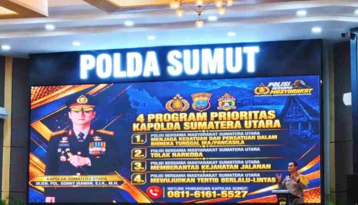 Kapolda Sumut Paparkan 4 Program Prioritas, Perkuat Sinergi Polisi Bersama Masyarakat