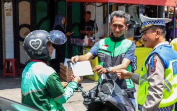 Polda Sumut Gandeng Komunitas Ojol, Ajak Jadi Pelopor Keselamatan Berlalu Lintas