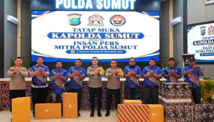 Apresiasi Kinerja Pers, Polda Sumut Beri Penghargaan kepada 5 Jurnalis dan Media