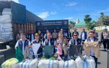 Polda Sumut Gagalkan Pengiriman 144 Ballpress Ilegal Senilai Rp432 Juta di Tol Sergai