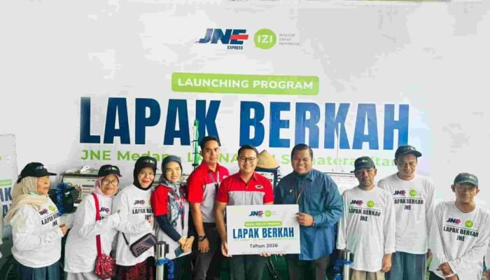 Gandeng IZI, JNE Medan Dorong Pertumbuhan UMKM melalui Program Lapak Berkah